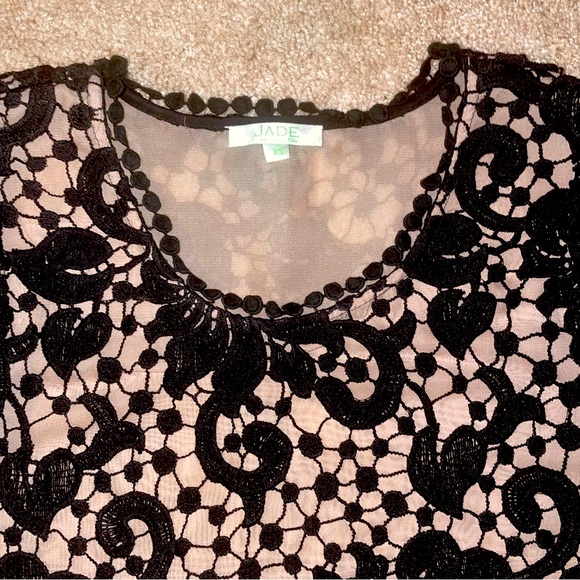 Jade Black lace Shirt - Picture 2 of 7